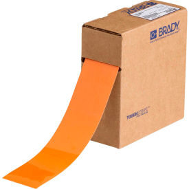 Brady Worldwide Inc 104316 Brady® 104316 ToughStripe Floor Marking Tape, Polyester, 2"W X 100L, Orange image.