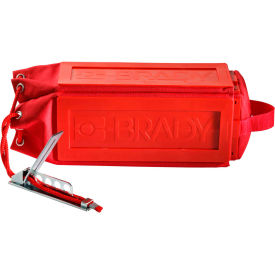 Brady Worldwide Inc 150587 Brady® 150587 Pendant Safety Pendant Cover, Nylon, Red image.