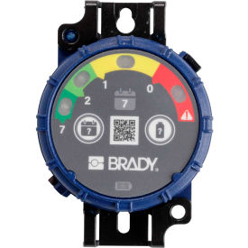 Brady Worldwide Inc 150740 Brady® 150740 Brady Inspection Timer, 7 Day, 10 Pack, LED Lights, ABS Plastic, Blue image.