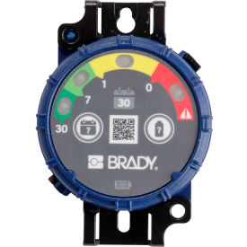 Brady Worldwide Inc 150741 Brady® 150741 Brady Inspection Timer, 30 Day, 10 Pack, LED Lights, ABS Plastic, Blue image.