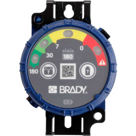 Brady Worldwide Inc 150743 Brady® 150743 Brady Inspection Timer, 180 Day, 10 Pack, LED Lights, ABS Plastic, Blue image.