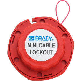 Brady Worldwide Inc 50940 Brady® 50940 Mini Cable Lockout With 8L Metal Cable image.