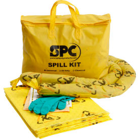 Brady Worldwide Inc SKCH-PP Brady SPC® SKCH-PP BRIGHTSORB™ Hi-Vis Economy Portable Spill Kit, Chemical, 5 Gallon Bag image.