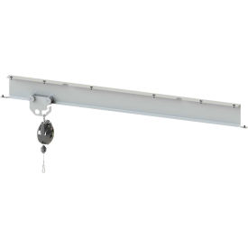 Built 46738 Built Systems Tool Balancer & Trolley Rail, 48"W, White image.