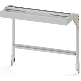 Built 46752 48"W Tool Bin Rail 46752 for Built Systems Assembly Tables image.