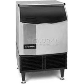Ice-O-Matic ICEU150FW Cube Ice Maker, Undercounter, Water-Cooled, Approx 174 Lb Production Full Size Cube image.