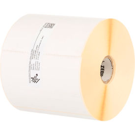 Perforated Direct Thermal Paper Labels, 4"W x 6"L, 3/4" Core, White, 36/Pack view 2