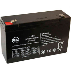 Battery Clerk LLC AJC-C12S-J-1-138442 AJC®  Vision CP6100-F2 Sealed Lead Acid - AGM - VRLA Battery image.