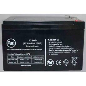 Battery Clerk LLC AJC-D10S-C-0-163082 AJC® Interstate 12V 10Ah 12V 10Ah Sealed Lead Acid Battery image.