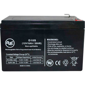 Battery Clerk LLC AJC-D10S-J--154885 AJC®  Rhino SLA10-12 12V 10Ah Sealed Lead Acid Battery image.