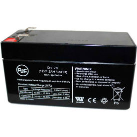 Battery Clerk LLC AJC-D1.2S-A-1-155680 AJC®  Battery Center BC-1212 12V 1.2Ah Sealed Lead Acid Battery image.