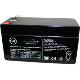 Battery Clerk LLC AJC-D1.2S-B-0-119951 AJC® Universal Power 12 Volt 1.3 Ah (UB1213) 12V 1.2Ah Alarm Battery image.