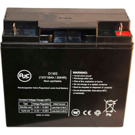 Battery Clerk LLC AJC-D18S-N-0-129272 AJC® Ultra IM-12180 12V 18Ah Lawn and Garden Battery image.