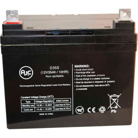 Battery Clerk LLC AJC-D35S-X-0-136083 AJC® Generac 0D4575 12V 33Ah Generator Battery image.