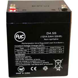 Battery Clerk LLC AJC-D4.5S-A-1-108672 AJC® Protection One BT0002N 12V 4.5Ah Alarm Battery image.