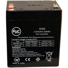 Battery Clerk LLC AJC-D5S-N-0-132615 AJC® Dorcy Spotlight 41-1067 12V 5Ah Spotlight Battery image.