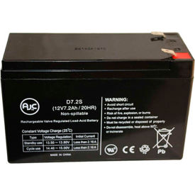 Battery Clerk LLC AJC-D7S-A-1-159509 AJC®  Yuasa NPW36-12 12V 7Ah Sealed Lead Acid Battery image.