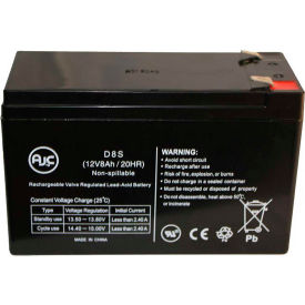 Battery Clerk LLC AJC-D8S-P-0-135306 AJC® APC BACK-UPS 600 BN600 12V 8Ah UPS Battery image.