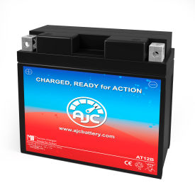 Battery Clerk LLC AJC-PS-AT12B-522124 AJC® Ducati 1198 S 1198CC Motorcycle Replacement Battery 2009-2010, 12V, E image.