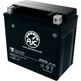 Battery Clerk LLC AJC-PS-ATX12-511022 AJC Battery BMW F800ST GS 800CC Motorcycle Battery (2009-2011), 10 Amps, 12V, B Terminals image.