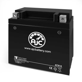 Battery Clerk LLC AJC-PS-ATX14-522455 AJC® BMW C650 GT, Sport 650CC Scooter and Moped Replacement Battery 2011-2016 image.