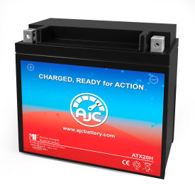 Battery Clerk LLC AJC-PS-ATX20H-515485 AJC® Yamaha Attak 998CC Snowmobile Replacement Battery 2006, 12V, B image.