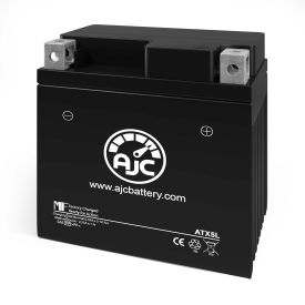 Battery Clerk LLC AJC-PS-ATX5L-527008 AJC® SYM Mio 50CC Scooter and Moped Replacement Battery image.