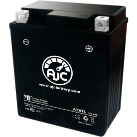 Battery Clerk LLC AJC-PS-ATX7L-500267 AJC Battery Power Sonic PTX7L-BS Battery, 6 Amps, 12V, B Terminals image.