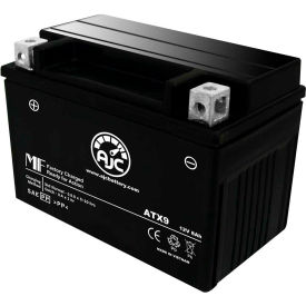 Battery Clerk LLC AJC-PS-ATX9 AJC® Battery ATX9 Powersports Battery, 8 Amps, 12V, B Terminals image.