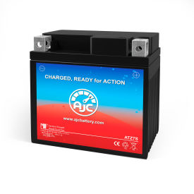 Battery Clerk LLC AJC-PS-ATZ7S-500060 AJC® Chrome YTZ7S-BS Powersports Replacement Battery, 12V, B image.