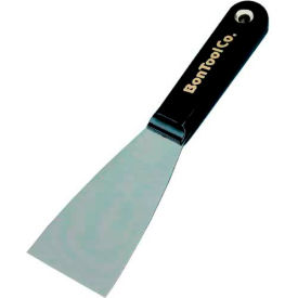 Bon Tool Co. 15-137 2" Steel Putty Knife, Poly Handle image.
