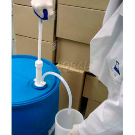 Bel-Art Products 32787-0000 Bel-Art Poly-Hand Pump 327870000, Polyethylene, Fits 20 Liter (5 Gal.) Carboy, 1/PK image.