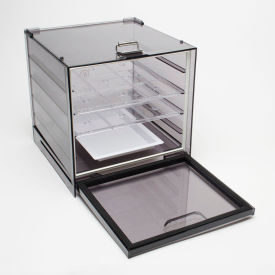 Bel-Art Products H42053-0001 Bel-Art H42053-0001 Dry-Keeper™ Stacking Polystyrene Desiccator Cabinet, 0.35 Cu. Ft. image.