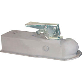 Buyers Products Co. 91061 Buyers Products Straight Tongue Coupler w/ 2" Ball, 2-1/2" Channel, No Holes, Primer - 0091061 image.