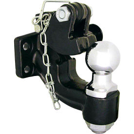 Buyers Products Co. 10052 Buyers Products 10-Ton Combination Hitch w/ Mounting Kit, 2" Hitch Ball - 10052 image.