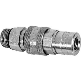 Buyers Products Co. 1304028C Coupler, Female Hose, 1/4in Npt, Male Block - Min Qty 2 image.