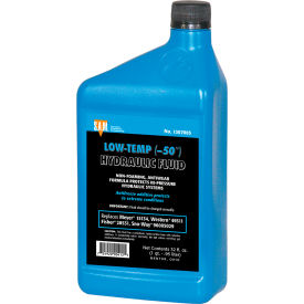 Buyers Products Co. 1307005 Buyers Products Low-Temperature Blue Hydraulic Fluid (1 Quart Bottle) image.