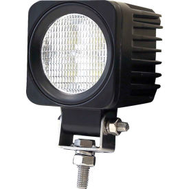 Buyers LED Square Clear Flood Light 12-24VDC - 4 LEDs - 1492129