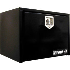 Buyers Products Co. 1702295****** Buyers Black Steel Underbody Truck Box, 18x18x18 - 1702295 image.