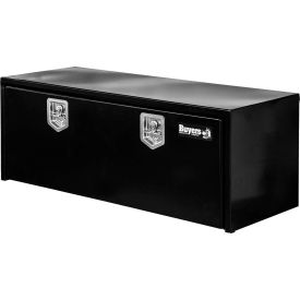 Buyers Products Co. 1702310 Buyers Steel Underbody Truck Box w/ Stainless Steel T-Handle - Black 18x18x48 - 1702310 image.