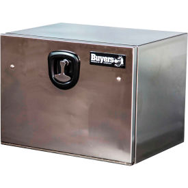 Buyers Products Co. 1702650 Buyers Stainless Steel Underbody Truck Box w/ T-Handle - Polished Gray 18x18x24 - 1702650 image.