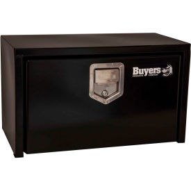 Buyers Products Co. 1703103 Buyers Steel Underbody Truck Box w/ Stainless Steel Rotary Paddle - Black 14x16x30 - 1703103 image.