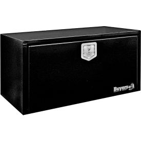 Buyers Products Co. 1703300 Buyers Steel Underbody Truck Box w/ Stainless Steel T-Handle - Black 14x16x24 - 1703300 image.