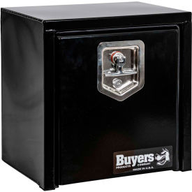 Buyers Products Co. 1703310 Buyers Black Steel Underbody Truck Box with T-Handle, 15x10x15 - 1703310 image.