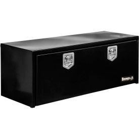 Buyers Products Co. 1703328 Buyers Black Steel Underbody Truck Box with T-Handle, 15x13x48 - 1703328 image.