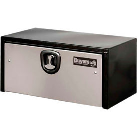 Buyers Products Co. 1704705 Buyers Steel Underbody Truck Box w/ SS Door - Black 24x24x36 - 1704705 image.