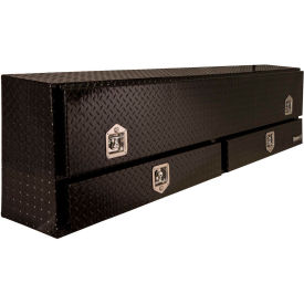 Buyers Products Co. 1725641 Buyers Products Aluminum Contractor Truck Box w/Drawer, 14x21x72", Black, 1725641 image.