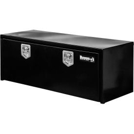 Buyers Products Co. 1732310 Buyers Black Steel Underbody Truck Box with 3-Point Latch, 18x18x48 - 1732310 image.