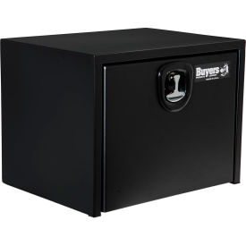 Buyers Products Co. 1732500 Buyers Products Steel Underbody Truck Box W/ 3-Point Latch - Textured Matte Black 18x18x24 - 1732500 image.
