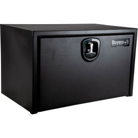 Buyers Products Co. 1732503 Buyers Products Steel Underbody Truck Box W/ 3-Point Latch - Textured Matte Black 18x18x30 - 1732503 image.